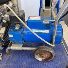 【ジャンク】エアレス塗装機 セイワ SUPER70NX ※38638