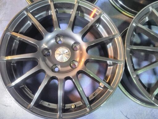 欧州車16インチ【富山】ミニ MINI ベンツ Bクラス BMW １/2シリーズ 人気【ガンメタ色】7J 16インチ PCD112 +48 IS48 ウェッズ アーヴィン F01 中古 4本 欧州車16インチ【富山】ミニ MINI ベンツ Bクラス BMW 1/2シリーズ