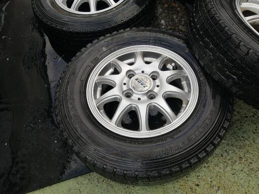 ZACK / ザック 12インチ アルミホイール スタッドレス 145/R12 