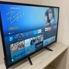 値下げしました！【2021製】32型　TV  fire TV付き