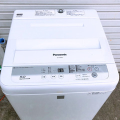 Panasonic 2016年製 洗濯機 5.0kg 