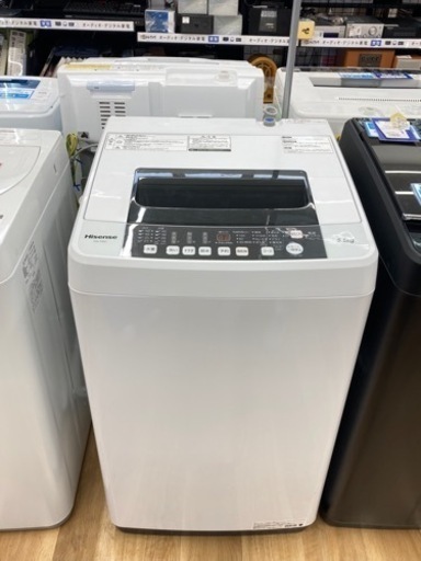 【トレファク高槻店】取りに来れる方限定！Hisense(ハイセンス) 5.5㎏ 全自動洗濯機です！！