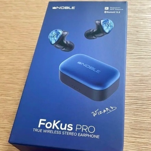美品 Noble Audio FoKus PRO 完全ワイヤレスイヤホン