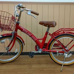 scalare style 子供用自転車　18インチ 赤色