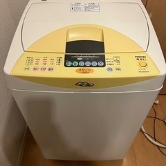 自動洗濯機　TOSHIBA AW-E45V ホワイト