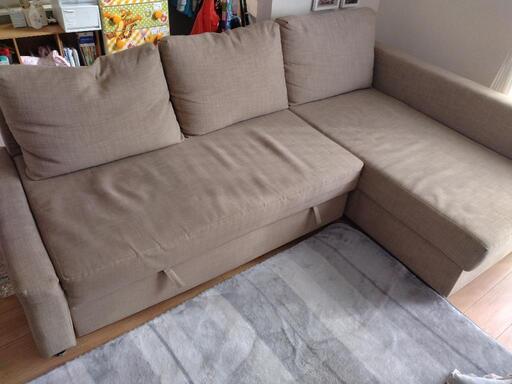IKEA　ソファーベッド　引き取り決定
