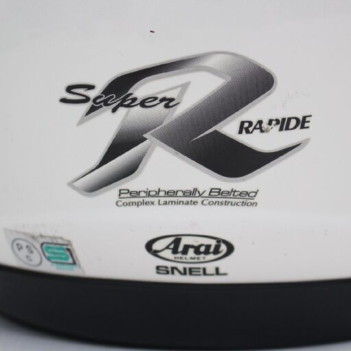 Arai Super RAPIDE 　59-60サイズ　未使用シールド&おまけ付 Arai Full face helmet RAPIDE SuperR Size:L (59-60CM) From