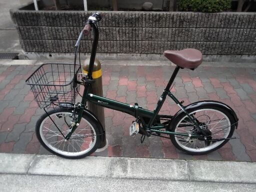1267]中古自転車 良品計画（無印良品） ミニベロ 小径車 20