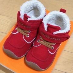 ホットビスケッツ 靴 ブーツ 赤ちゃん 幼児 ボア 14.5cm