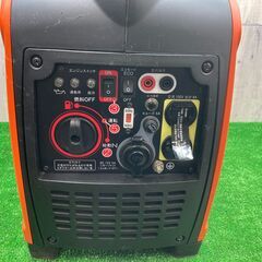 中古品△工進(KOSHIN) インバーター 正弦波 発電機 (定格出力0.9kVA) GV-9i