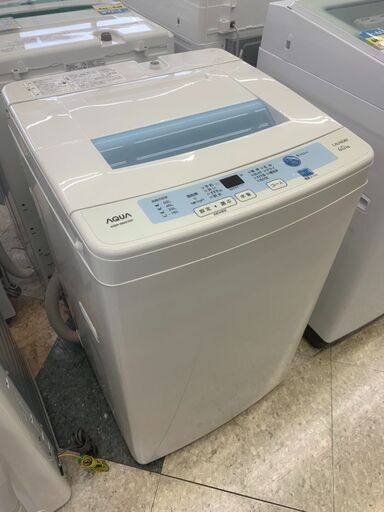 ☘AQUA/アクア/6.0㎏洗濯機/2017年式/AQW-S60C☘