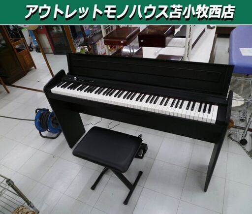 苫小牧市内近郊限定 KORG デジタルピアノ LP-180 88鍵 2017年製 ブラック 電子ピアノ コルグ 中古 苫小牧西店