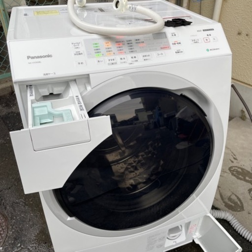 【2】PANASONIC NA-VX300BL 2021年製VXシリーズ [ドラム式洗濯乾燥機（洗濯10.0kg /乾燥6.0kg） 左開き]