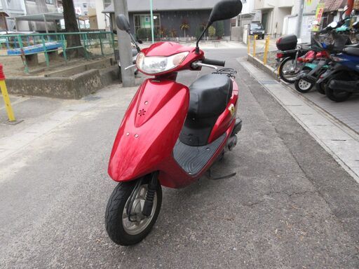 ディオ　ホンダ　レッド　FI　インジェクション　4スト　原付　安心の初期不良対応　AF68