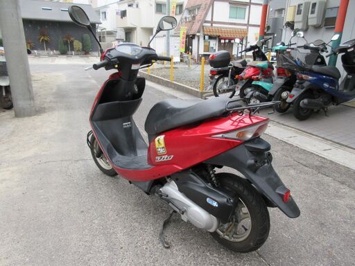 ディオ　ホンダ　レッド　FI　インジェクション　4スト　原付　安心の初期不良対応　AF68