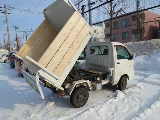 排雪作業 小さいダンプでわ行きません、デカ箱です itastes.it