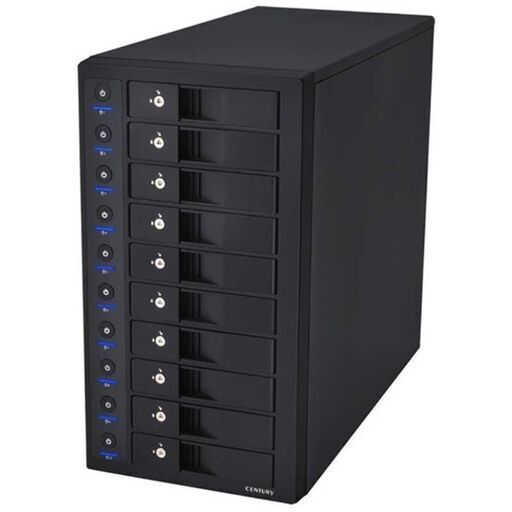 センチュリー　USB3.0＆SATA対応SATA3.5HDDケース　裸族のスカイタワー