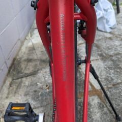 自転車売ります！#メーカー: GIANT#赤#ロック付属
