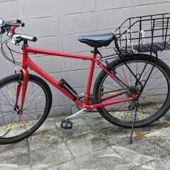 自転車売ります！#メーカー: GIANT#赤#ロック付属 自転車売ります！#メーカー: GIANT#赤#ロック付属