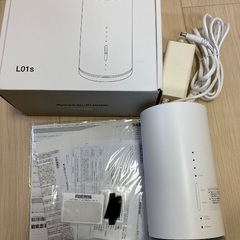 【無料】UQWiMAX Speed wifi HOME(L01s)
