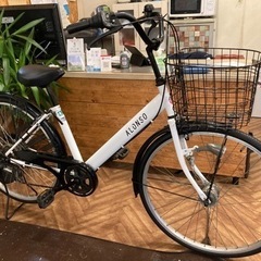 前後タイヤ・チューブ新品！】LEDオートライト 6段変速 26インチ自転車 