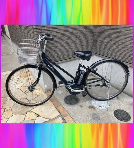8段変速バッテリーほぼ新品　8.9Ahブリヂストン  ACL　新基準　電動自転車　電動アシスト自転車　中古　27インチ　1138