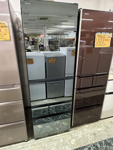 TOSHIBA 　５ドア冷蔵庫　501L　GR-R500GW(XK) 2019年製　リサイクルショップ宮崎屋住吉店　23.1.13　ｙ