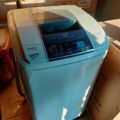 ハイアール5.0kg全自動洗濯機+簡易乾燥機能付　JW-K50F