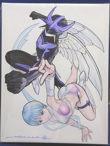 ウイングマン 描き下ろしＦ６キャラファインボード 桂正和展