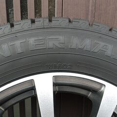 未使用スタッドレスタイヤアルミホイール