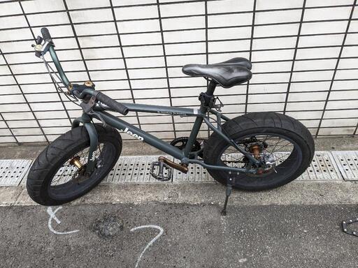 Jeep自転車ファットバイク　20インチ　7段切り替え