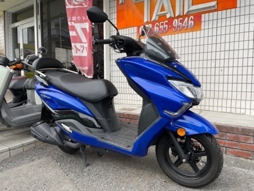 ★18万円！バーグマン125FI スズキ　インジェクション　セル1 実働車　バーグマンストリート　小型　スクーター