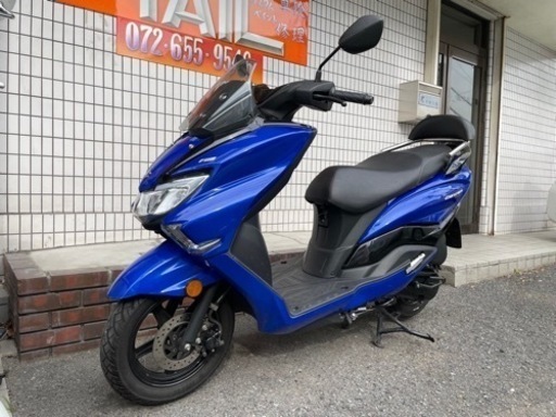 ★18万円！バーグマン125FI スズキ　インジェクション　セル1 実働車　バーグマンストリート　小型　スクーター