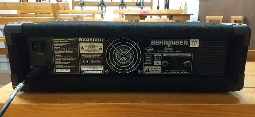 ベースアンプヘッド Beringer Ultrabass BX 4500h 動作良好