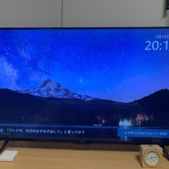 購入日1月3日　アイリスオーヤマ　4kテレビ　4kチューナー内蔵　43インチ 購入日1月3日 アイリスオーヤマ 4kテレビ 4kチューナー内蔵 43インチ
