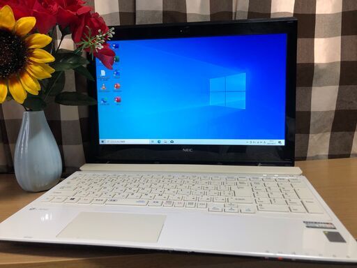 彡Ｗｅｂカメラ内蔵・超高速ｉ７第５世代/ＮＥＣ・ＳＳＤ２４０ＧＢ/エクストラホワイトWin11 64bit/Office2021付/15.6ｲﾝﾁ/メモリ8GB/無線/DVD・ＣＤ再生ソフト付　No.23010021