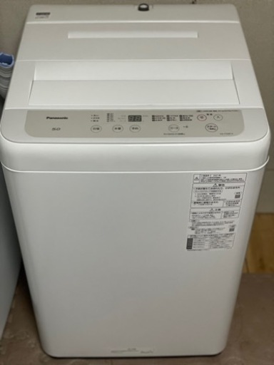 送料・設置込み　洗濯機　5kg Panasonic 2021年製