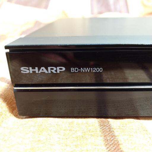 SHARP AQUOS ブルーレイレコーダー2番組同時録画 BD-NW1200 | www