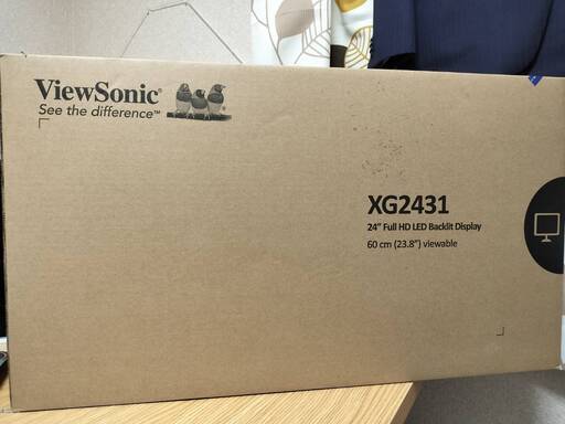 ViewSonic XG2431 23,8incモニター　定価￥37,000→￥33,000