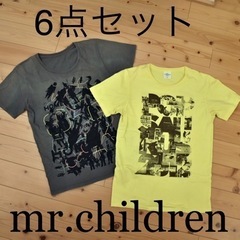 【ネット決済・配送可】mr.children Tシャツ・タオル・...