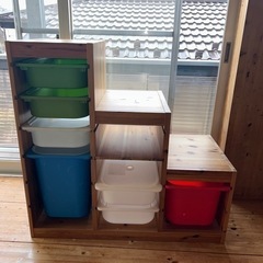 IKEA イケア　子供部屋用収納家具　Rev.1 容器、蓋追加