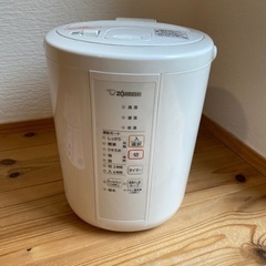 スチーム式加湿器　象印　