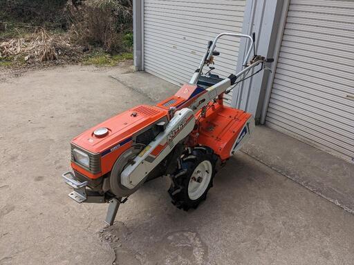 鹿児島発　クボタディーゼル耕うん機K1-60  セル付きバッテリー新品