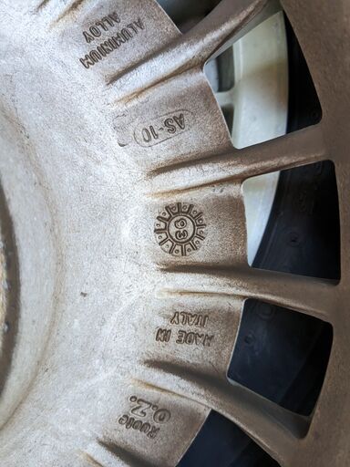 OZ Racing ラリーレーシング　７J　15インチ オフセット40　5穴　PCD100　中古 アルミホイール　オズ　ラリーレーシング