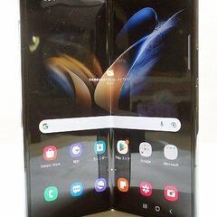 【苫小牧バナナ】極美品☆SIMフリー SAMSUNG/サムスン Galaxy Z Fold4 SM-F936N 5G 256GB ブラック デュアルSIM 海外版ギャラクシー スマホ♪ 苫小牧バナナ】極美品☆SIMフリー SAMSUNG/サムスン Galaxy Z Fold4 SM