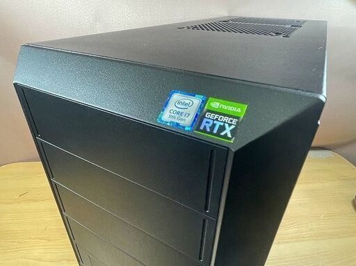 【苫小牧バナナ】ドスパラ ゲーミング デスクトップPC GALLERIA i7-9700K メモリ32GB SSD1TB HDD4TB Geforce 2070 Super搭載 動作OK♪