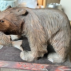 【あげます】木彫り熊