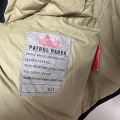 wool rich メンズPATROL PARKA サイズXL