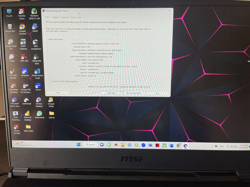 値下げ  MSI GL65 Leopard 10SFK-062 15.6\