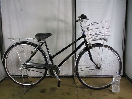 C461　限定特価　整備済み★ブリヂストン　シングルスター★ 中古自転車 【27インチ　黒 】